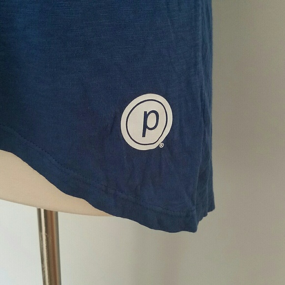 Velvet x Pure Barre blue racerback tank - Picture 3 of 7